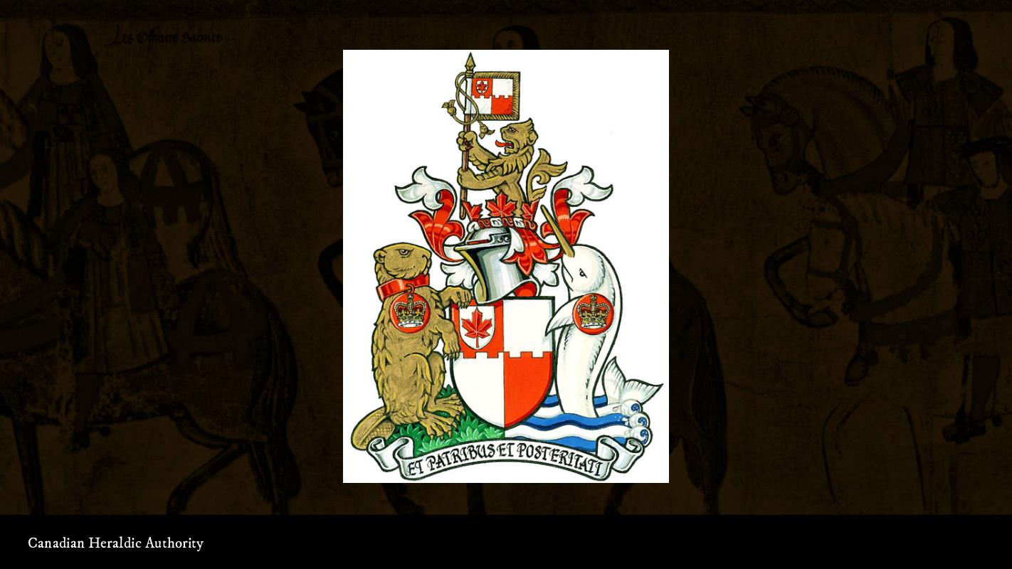 Arms of the Royal Heraldry Society of Canada